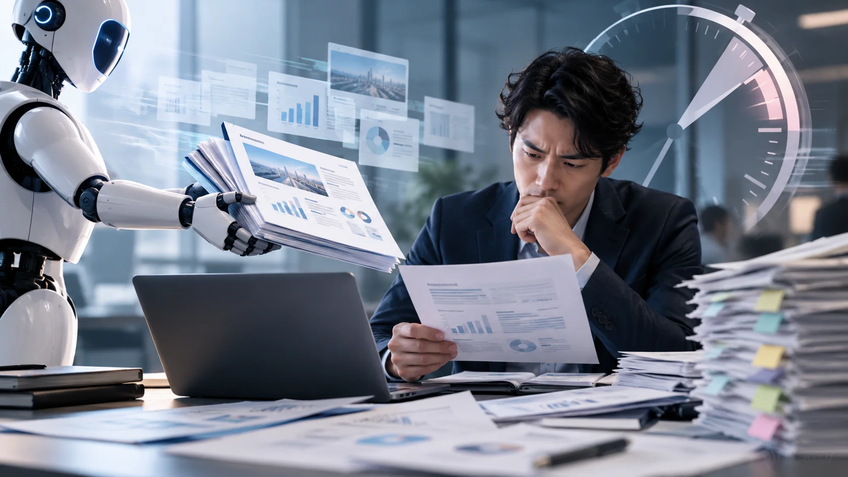 ワークスロップ対策——AI成果物が奪う「1件1時間51分」を止める検収の設計